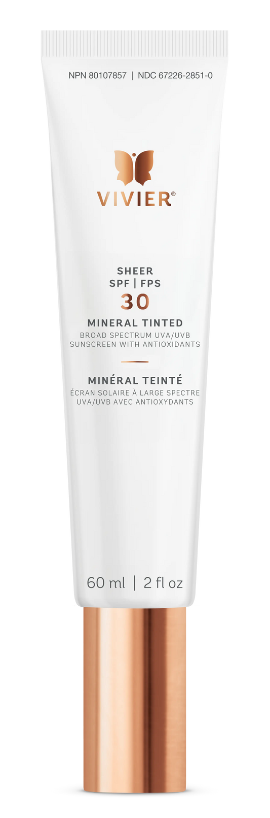 SHEER FPS 30 Minéral Teinté - Vivier